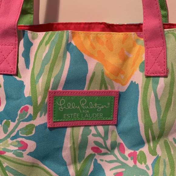 Lily Pulitzer colorful tote - Picture 2 of 4